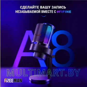 Микрофон FIFINE A8 (черный) картинка 8